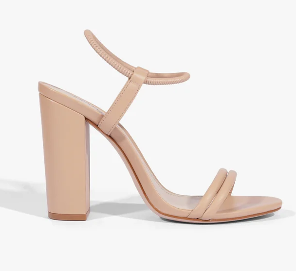 Sandalia Gimenez Cuero Beige Schutz view 2