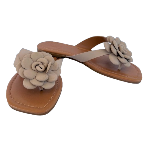 Zapatilla Flor Nude