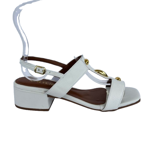 Sandalia Atena Blanca Anne Victorini view 3