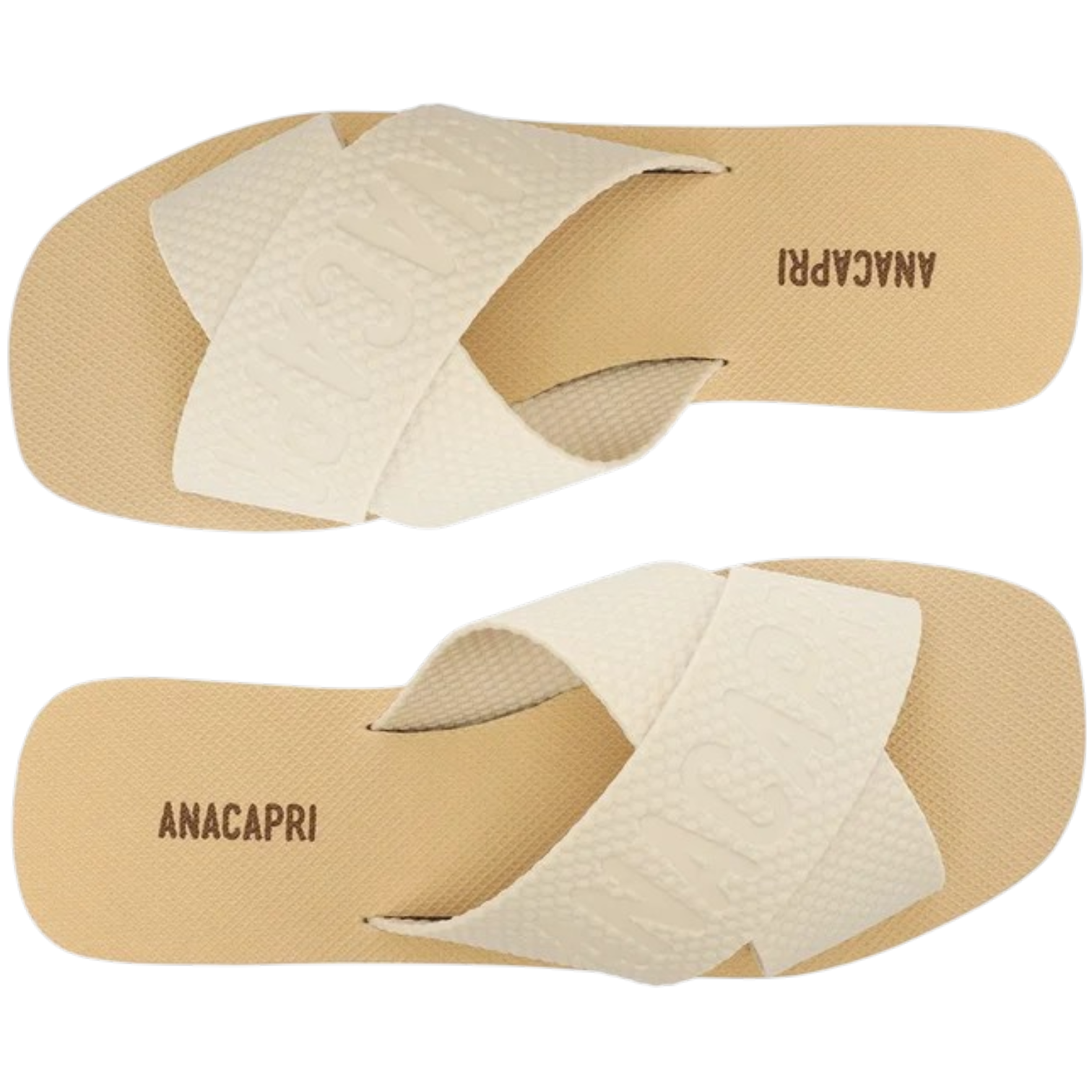 Zapatilla de Tiras Cruzadas Inyectada Blanca sssss view 2